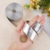 GORGECRAFT 5.5Yds Silver Metallic Leather Strip 1.2" Wide Flat Glossy Pu Leather Straps Shiny Leather Lace Stripper Beading String Ribbon Double Sided Leather Supplies Faux Cord for Craft Jewelry view 3