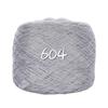 300g Italian Mulberry Silk Yarn for Knitting Cotton Thread Croche Line Silk Fabric Designer Cool in Summer Ice Silk Knit (Color : 604) view 1