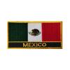 Ruoming 1 PCS Mexico Flag Patches Iron On or Sew On Embroidered Tactical Military National Mexico Patch view 1