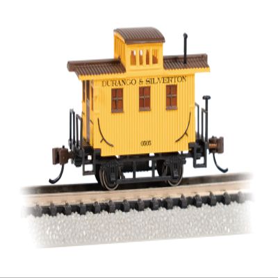 Bachmann Trains - Old-TIME Bobber Caboose - Durango & Silverton - N Scale