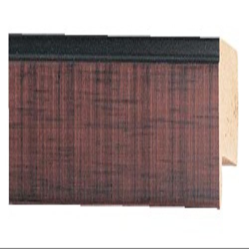 CountryArtHouse Picture Frame Moulding (Wood) 18ft Bundle - Traditional Cherry Finish Solid Wood- 0.75" Width - 5/8" Rabbet Depth