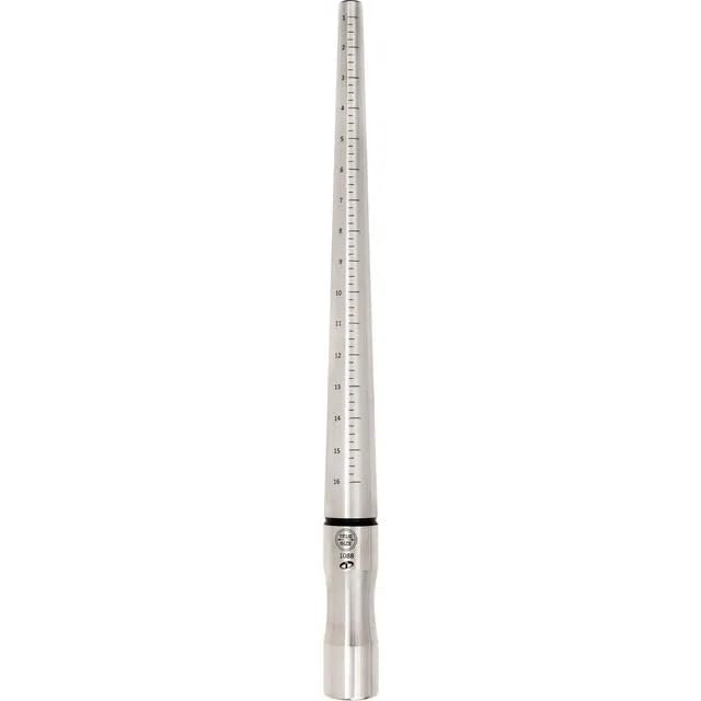 Ikohe 35-1088 Standard True-Size Steel Ring Mandrel Graduated Sizes 1-16