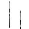 Trekell Crimson Taklon Synthetic Artist Brushes - Short Handle for Oil & Acrylic Painting Round - 1000 Series / 4 view 1