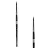 Trekell Crimson Taklon Synthetic Artist Brushes - Short Handle for Oil & Acrylic Painting Round - 1000 Series / 5 view 1