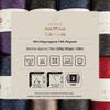 5 Skeins of Sensy Premium 2mm 251 Yards Sparkle Polyester Rope 90% Polypropylene 10% Polyester Cord Macrame Cord 2mm Crochet Bag Cord Macrame Rope Crochet Thread for Knitter (Anthracite Multi Sparkle) view 4