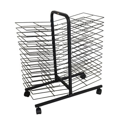 ZFUCMAYL Art Drying Rack,Classroom Drying Rack,Metal Art Work Storage Display Rack,30th Floor Space Saving Rack for Suitable for Drying Oil Paintings at Home and Art School