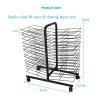 ZFUCMAYL Art Drying Rack,Classroom Drying Rack,Metal Art Work Storage Display Rack,30th Floor Space Saving Rack for Suitable for Drying Oil Paintings at Home and Art School view 2