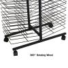 ZFUCMAYL Art Drying Rack,Classroom Drying Rack,Metal Art Work Storage Display Rack,30th Floor Space Saving Rack for Suitable for Drying Oil Paintings at Home and Art School view 4
