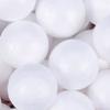 GANAZONO 250pcs Polystyrene Foam Balls for DIY Smooth Polystyrene Craft Foam Balls for Christmas Decoration School Projects White 2.5cm view 2