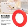 Bobbin Holder, Rubber Bobbin Ring for Thread Spools Sewing Machine Bobbin Organizers Bobbin Storage Holders for Metal or Plastic Sewing Machine Bobbins Sewing Supplies(Red) view 2