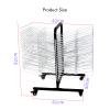 ZFUCMAYL Art Drying Rack,Classroom Drying Rack,(40-Layer Shelf) Metal Art Work Storage Display Rack,Space Saving Rack for Suitable for Drying Oil Paintings Art School and at Home view 2