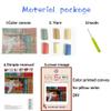 Red Rose Skull Latch Hook Rug Kits Latch Hook kit Cushion Blanket Embroidery Craft Kits for Beginner DIY Latch Hook Carpet Rug Kit with Printed Canvas Hobby & Craft 60x60cm(i121) view 2