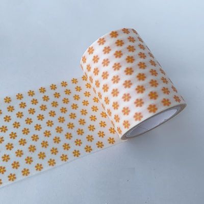 Original Flower Pattern washi Tape Wide Basic washi Tape for DIY Decoration Kailikin washi Paper Tape (9914)