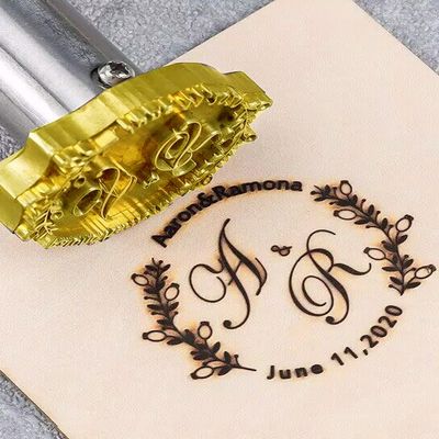 Electric Branding Iron for Wood Custom Branding Iron Burning Stamp for Woodworking Including The Handle (2"x2")