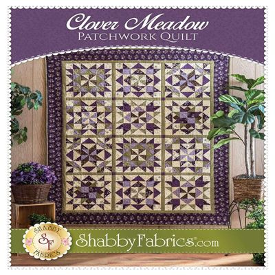 Clover Meadow Patchwork Quilt - Pattern