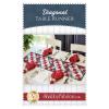 Diagonal Table Runner Pattern view 1