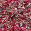 Fashion Fabrics LLC Giselle Multicolor Floral Sequins Fabric - Sold by The Yard 58" (Fuchsia) view 4