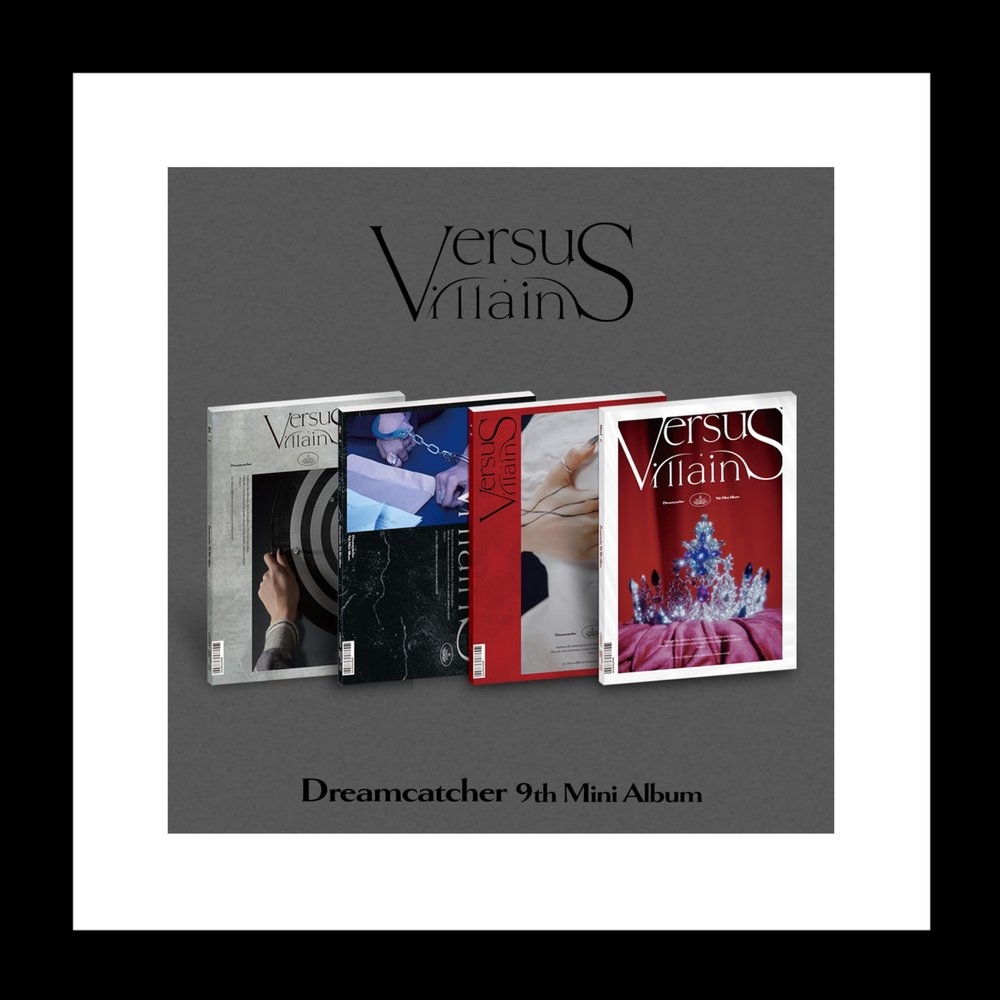 Dreamcatcher Villains 9th Mini Album CD+Photobook+Postcard+Photocard+Tracking Sealed DC Dream Catcher (Standard S Version)