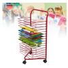 ZFUCMAYL Art Drying Rack,Classroom Drying Rack,(16 Tiers) Metal Floor-Standing Craft Storage Rack,Space Saving Rack Suitable for Art Classrooms, Homes and Offices (Size : Style 1) view 1