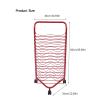 ZFUCMAYL Art Drying Rack,Classroom Drying Rack,(16 Tiers) Metal Floor-Standing Craft Storage Rack,Space Saving Rack Suitable for Art Classrooms, Homes and Offices (Size : Style 1) view 2