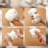 Wesnoy 500g/1.1lb Cotton Stuffing for Stuffed Animals Soft Pillow, Natural Cotton Fiber Filling Batting, for Toys, Cloud Decorations, and More view 3