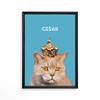 Custom Cat Paintings Pet Remembrance Custom Dog Drawing Gift Custom Portrait From Photo Pet Portrait Modern Wall Art Portrait Living Room view 1