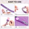 Self Adhesive Rhinestone Strips for Crafting -3 Yard Self Adhesive Rhinestones Ribbon Roll - Rhinestone Tape for Crafts - Bling Ribbon for DIY - Diamond strips - Bling Stickers for Decoration (Purple) view 3