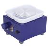 Jauarta Mini Pottery Wheel Bright Color Compact Structure Easy Rustproof Stable Highly Kids Pottery Wheel (US Plug) view 1