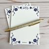 Swaygirls cute to do list notepads | Custom notepads | Floral notes | Handmade notepads | Aesthetic, cute, flower notepads view 1