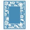 MANGOUSONG Screen Printing Kit,21.59x27.94cm Flower Frame Reusable Self- Adhesive Silk Screen Stencils Silkscreen Printing Home Decoration Craft view 1