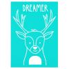 MANGOUSONG Screen Printing Kit,12.5x7.5cm Deer Pattern Silk Screen Stencils for Polymer Clay Silkscreen Print Kit Mesh Stencils Transfer Crafts Printing Reusable view 1