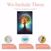 NSUAJOF Diamond Painting Kits - Adults Beginners 5D DIY Personalized Light Through Tree of Life Full Round Drill Handmade Painting, for Home Wall Decor & Gift 20x30 Inch view 3