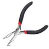 Black Needle Nose Pliers 4.5 Inch Long Nose Pliers with Comfort Grip for Jewelry Making, Handmade Craft, Wire Wrapping view 1