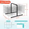 ZFUCMAYL Art Drying Rack,Classroom Drying Rack,Metal Floor-Standing for Paper Drying Rack,(20th Floor) Space Saving Rack Suitable for Art Classrooms, Homes and Offices view 2