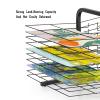 ZFUCMAYL Art Drying Rack,Classroom Drying Rack,Metal Floor-Standing for Paper Drying Rack,(20th Floor) Space Saving Rack Suitable for Art Classrooms, Homes and Offices view 4