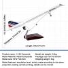 VaNmar 19.7" 1:125 Air France Concorde Model Jet Passenger Airplane Model Pre-Build Aircraft Model Die-Cast Metal Simulation Aviation Collection Gift (Color : British Airways-LED) view 4