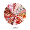 Garende 20 Pieces Quilting Fabric Japanese Styles Multipurpose Fashion Jelly Roll Strips Thickened Cotton for Handkerchief DIY Girls, A view 3