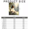 Worihut 5D DIY Diamond Painting by Number Kits Full Drilled Round Home Decor Painting Cross Stitch Embroidery Jesus in Garden for Adults 20x30 Inch view 2