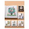 Photo Albums DIY Girl Growth Album Commemorative Album Paste Family Edition Large-capacity Handmade Free Paste Album Album de fotos (Color : 07, Size : 60 sheets/black page) view 3