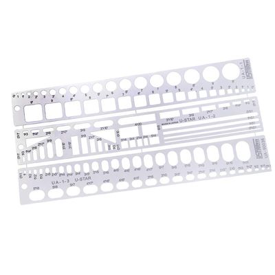 Durbale Craft Tool Scribing Panel Rivet Model Template Engrave Forming Block
