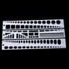 Durbale Craft Tool Scribing Panel Rivet Model Template Engrave Forming Block view 3