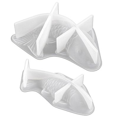 EXCEART 2pcs Fish Candle Mold Silicone Mold for Scented Candles Soap Making and Crafts and Easy to Demold Fish Shaped Design for Creative Projects