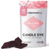 Pale Pink Candle Dye - Made in The USA - Safe and Easy to Use - Premium Candle Making Supplies - Perfect for DIY Candle Making Kits - Designed for Candle Wax - 10 Dye Chips view 1