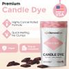 Pale Pink Candle Dye - Made in The USA - Safe and Easy to Use - Premium Candle Making Supplies - Perfect for DIY Candle Making Kits - Designed for Candle Wax - 10 Dye Chips view 2
