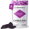 Orchid Candle Dye - Made in The USA - Safe and Easy to Use - Premium Candle Making Supplies - Perfect for DIY Candle Making Kits - Designed for Candle Wax - 10 Dye Chips view 1