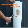 2300F Ceramic Fiber Paper Fireproof Insulation Baffle High-Temperature Resistance for Stoves, Kilns, Forges(1mmx610mmx60m) view 2