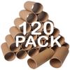 120 Pack Thick Cardboard Tubes For Crafts - Craft Rolls - Round Cardboard Tubes - Craft Tubes - Toilet Paper Rolls Crafts - Paper Tube For Crafts - Craft Round Tubes 1.57 x 3.9 Inches - Brown view 1
