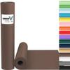 Vanhench 17.5"963" (80/1/4FT) Wrapping Paper, Chocolate Brown Art Craft Paper Roll for Men Boys, Fathers Day Gift Wrapping Bouquet Flower Kraft Paper, Bulletin Board Paper view 1