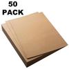 50 Pack Kraft Paper - Brown Stationery Paper- Brown Craft Paper for Arts and Craft, Drawing, D.I.Y. Projects - Letter Size Kraft Paper - Laser & Inkjet Printer Compatible - 8.5 x 11 Inches view 3