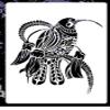 A4 29cm Mandala Hummingbird Stencils for Painting On Wood,Reusable Home Decor Stencils, Stencils and DIY Templates for Signs, Crafts, Art view 3